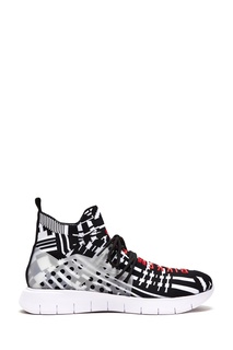 Высокие цветные кроссовки Bikkembergs