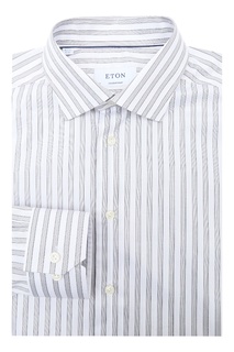 Серая рубашка в полоску Eton