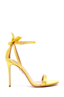 Желтые босоножки Deneuve Sandal 105 Aquazzura