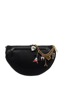 Черная сумка с подвесками Souvenir XS Balenciaga