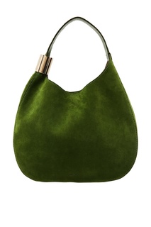 Зеленая сумка-мешок Stevie Jimmy Choo