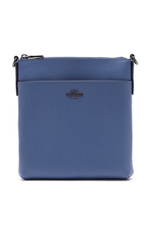 Синяя сумка Messenger Coach