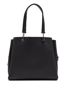 Черная сумка-шоппер Emporio Armani