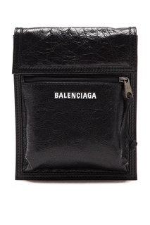 Компактная кожаная сумка Explorer Balenciaga