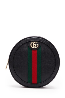 Круглый черный мини-рюкзак Ophidia Gucci