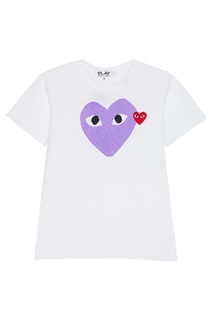 Хлопковая футболка Comme DES GarÇons Play