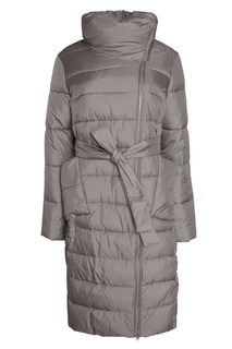 Пуховик с асимметричной застежкой Milamarsel