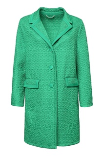 Зеленое пальто из стеганой ткани Ermanno Scervino