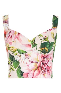 Разноцветный топ Dolce & Gabbana