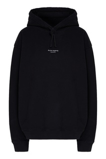 Черное худи из хлопка Acne Studios