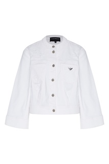 Белая куртка Emporio Armani