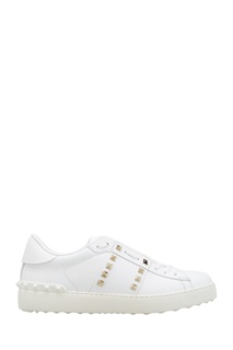 Кожаные кеды Rockstud Untitled Valentino Garavani