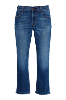 Укороченные джинсы-клеш J Brand