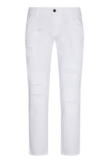 Белые джинсы Emporio Armani