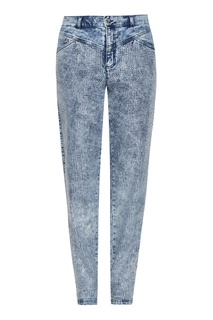 Синие джинсы со стразами Marina Rinaldi
