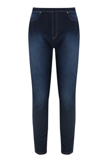 Синие джинсы на резинке Marina Rinaldi