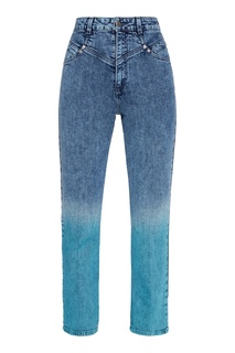 Укороченные голубые джинсы Stella Mc Cartney