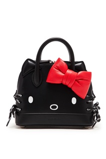 Черная мини-сумка Hello Kitty XXS Balenciaga