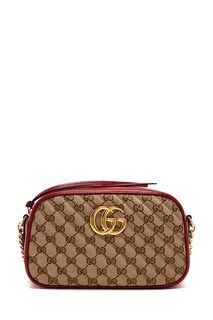 Красная кроссбоди с отделкой Gucci