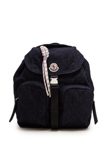 Синий джинсовый рюкзак Dauphine Large Moncler