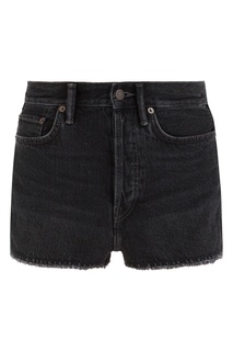 Черные джинсовые шорты Acne Studios