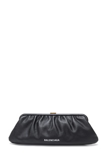 Черный кожаный клатч Cloud XL Balenciaga