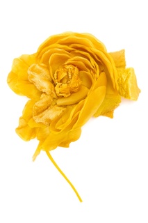 Брошь-цветок из шелка Alessandra Rich