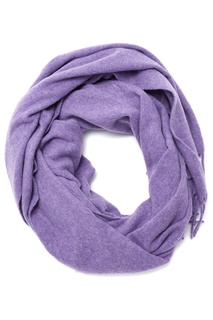 Фиолетовый шерстяной шарф с бахромой Acne Studios