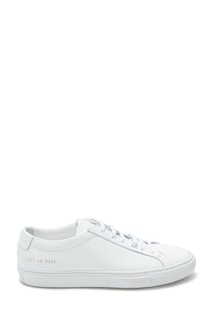 Белые кеды из кожи Original Achilles Low Common Projects