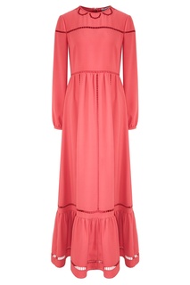 Платье миди с перфорацией RED Valentino