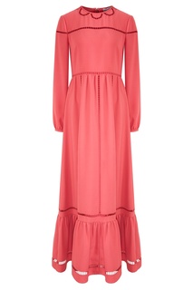 Платье миди с перфорацией RED Valentino