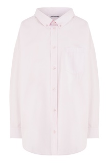 Светло-розовая рубашка Swing Balenciaga