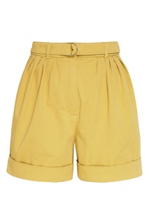 Хлопковые шорты желтого цвета Acne Studios