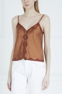 Шелковый топ Momo Sabbia Rosa