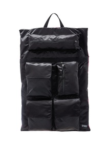 Желто-черный рюкзак Eastpak x Raf Simons Poster Satin Boy
