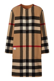 Двухстороннее шерстяное пальто Burberry