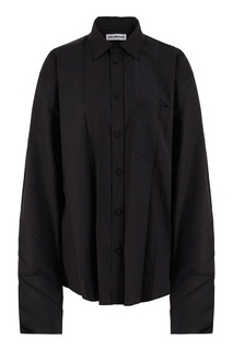 Рубашка с плиссировкой Pleated Balenciaga