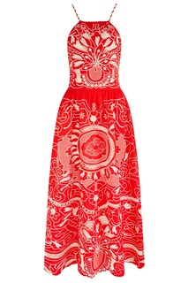 Платье из вышитого хлопка RED Valentino