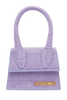 Фиолетовая сумка из нубука Le Chiquito Jacquemus
