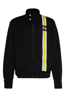 Трикотажная спортивная куртка с принтом Palm Angels