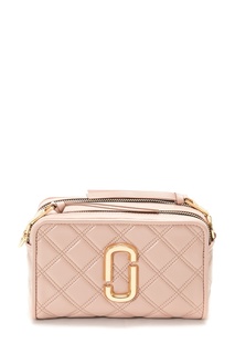 Бежевая сумка из стеганой кожи Softshot Marc Jacobs (The)