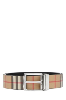 Двухсторонний ремень с узором Vintage Check Burberry