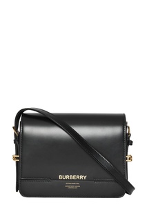 Черная сумка из кожи Burberry