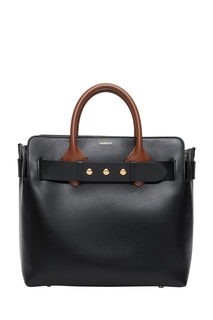 Черная сумка-тоут Triple Stud Belt Burberry