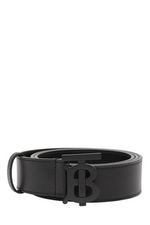 Ремень с черной пряжкой TB Burberry