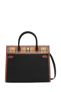 Комбинированная сумка-шоппер Burberry