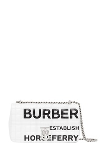 Белая сумка с принтом Horseferry Burberry