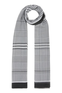 Шелковый шарф в клетку Burberry