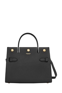Черная миниатюрная сумка Title Burberry