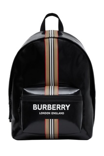 Лакированный рюкзак с логотипом Burberry